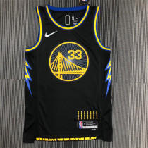 Golden State Warriors 22赛季 勇士队 城市版 33号 怀斯曼