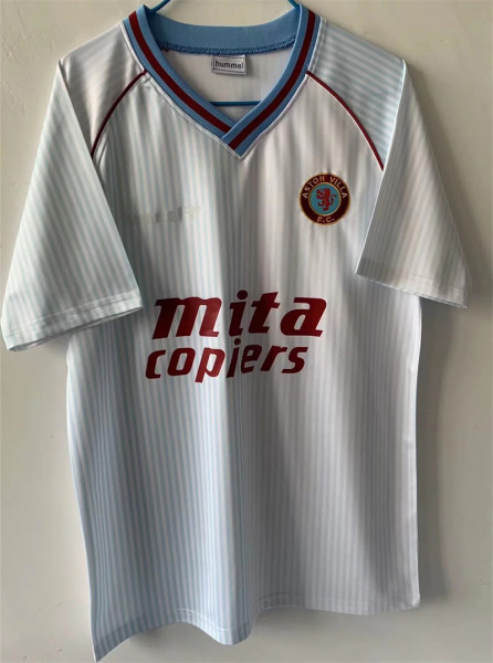 1988 Aston Villa Away Retro Jersey Thailand Quality