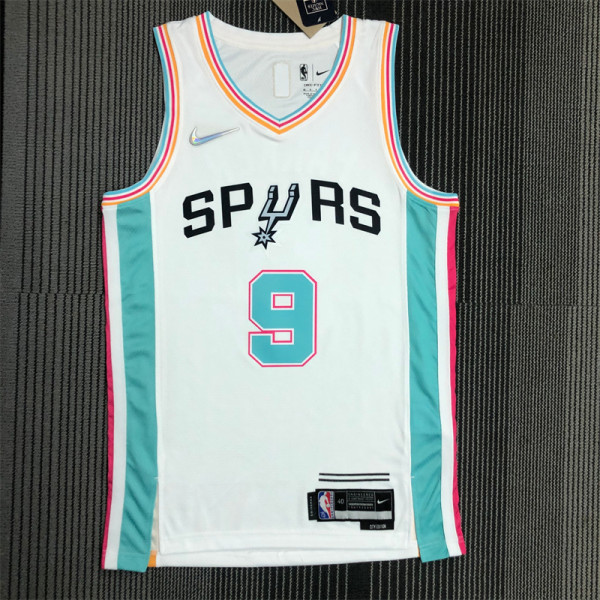San Antonio Spurs  22赛季 马刺队 城市版 9号 帕克