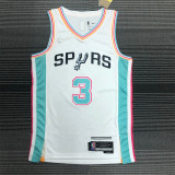 San Antonio Spurs  22赛季 马刺队 城市版 3号 约翰逊