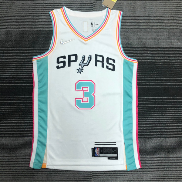 San Antonio Spurs  22赛季 马刺队 城市版 3号 约翰逊