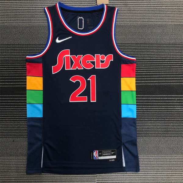 Philadelphia 76ers  22赛季 76人队 城市版 21号 恩比德