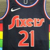 Philadelphia 76ers  22赛季 76人队 城市版 21号 恩比德