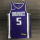 Sacramento Kings  75周年 国王队 紫色 5号 福克斯