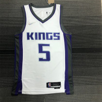 Sacramento Kings  75周年 国王队 白色 5号 福克斯