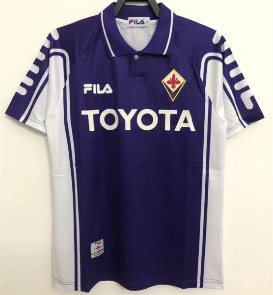 99-00 Fiorentina home Retro Jersey Thailand Quality