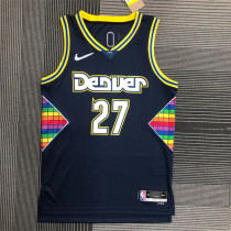 Denver Nuggets 22赛季掘金队城市版 27号 穆雷