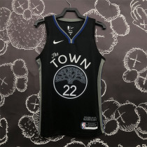 Golden State Warriors  20赛季 勇士 黑灰色 22号 威金斯