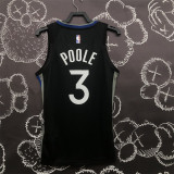 Golden State Warriors 20赛季 勇士 黑灰色 3号 普尔
