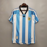 1998 Argentina home Retro Jersey Thailand Quality