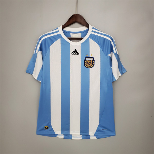 2010 Argentina home Retro Jersey Thailand Quality