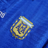 1994 Argentina Away Retro Jersey Thailand Quality