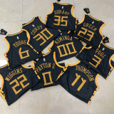 Golden State Warriors 18赛季 勇士 灰色 0号 小佩顿