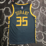 Golden State Warriors 18赛季 勇士 灰色 35号 杜兰特