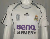 2006 Real Madrid white Retro Jersey Thailand Quality