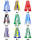 NBA Basketball Team Scarf  size:17cm*140cm