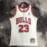 Chicago Bulls SW公牛队98赛季白色23号 乔丹
