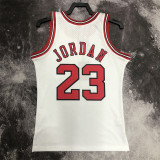 Chicago Bulls SW公牛队98赛季白色23号 乔丹