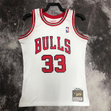 Chicago Bulls SW公牛队98赛季白色33号 皮蓬