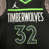 23 Minnesota Timberwolves  23赛季森林狼飞人限定 32号 唐斯