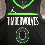 23 Minnesota Timberwolves 23赛季森林狼飞人限定 0号拉塞尔