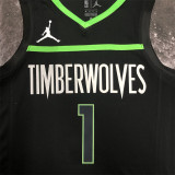 23 Minnesota Timberwolves 23赛季森林狼飞人限定1号爱德华兹