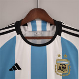 2022 World Cup Final Argentina Champion Lionel Messi Signed Fans Version Thailand Quality