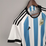2022 World Cup Final Argentina Champion Lionel Messi Signed Fans Version Thailand Quality