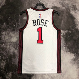 Chicago Bulls 23赛季 公牛队城市版1号 罗斯