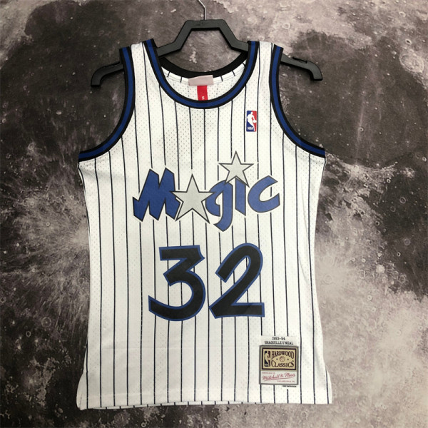 Orlando Magic SW魔术队 94赛季 白色 32号 奥尼尔