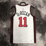 Chicago Bulls 23赛季公牛队城市版11号 德罗赞