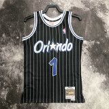 Orlando Magic SW魔术队 04赛季 黑色 1号 麦迪
