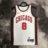 Chicago Bulls 23赛季公牛队 城市版 8号 拉文