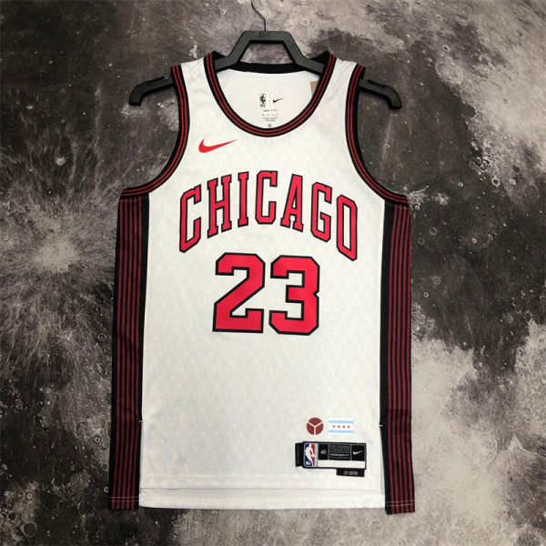 Chicago Bulls  23赛季公牛队 城市版 23号 乔丹