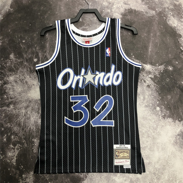 Orlando Magic SW魔术队 95赛季 黑色 32号 奥尼尔