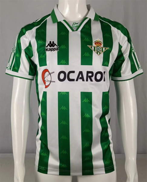 95-96 Real Betis home Retro Jersey Thailand Quality