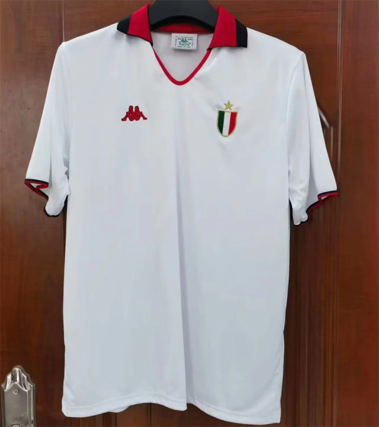 88-89 AC Milan Away Retro Jersey Thailand Quality