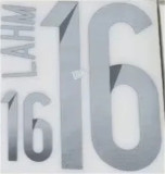 2014 Germany Away Vintage Ball Star ：LAHM 16#