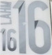 2014 Germany Away Vintage Ball Star ：LAHM 16#