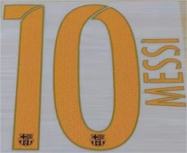 15-17 Barcelona home Vintage Ball Star ：MESSI 10#