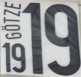 2014 Germany home Vintage Ball Star ：GOTZE 19#