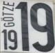 2014 Germany home Vintage Ball Star ：GOTZE 19#