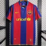 07-08 FC Barcelona (50 YearsSouvenir Edition) home Retro Jersey Thailand Quality
