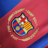 07-08 FC Barcelona (50 YearsSouvenir Edition) home Retro Jersey Thailand Quality