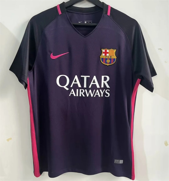 16-17 FC Barcelona Away Retro Jersey Thailand Quality