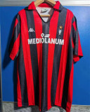 89-90 AC Milan home Retro Jersey Thailand Quality