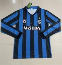 Long sleeve 1988 Inter milan home Retro Jersey Thailand Quality