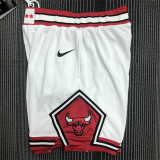 Chicago Bulls  NBA 公牛队 白色短裤