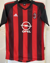 02-03 AC Milan home Retro Jersey Thailand Quality