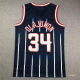 23 休斯敦火箭 Houston Rockets Retro Dark Blue